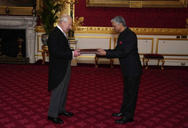 Royals, King Charles III audience at Buckingham Palace in London