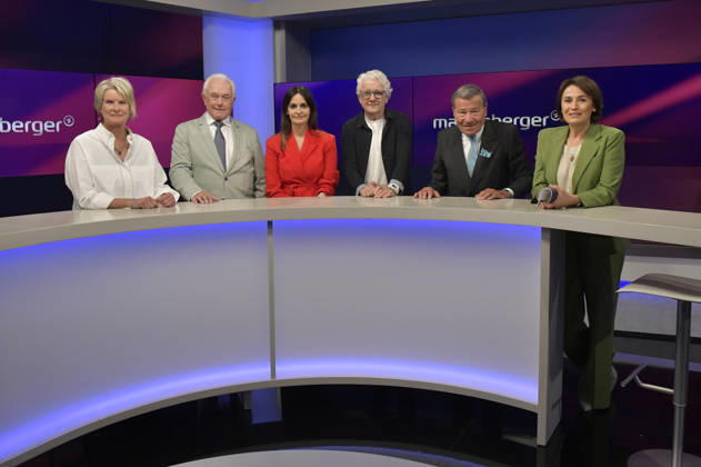 ARD talk show maischberger in Berlin