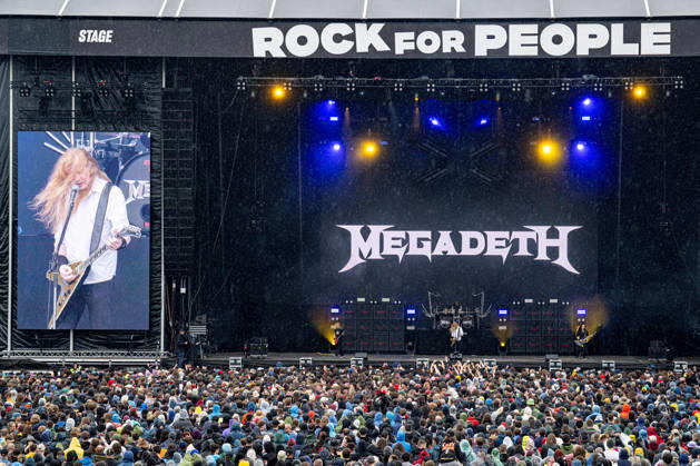 Music, Rock for People in Hradec Kralove, Megadeth