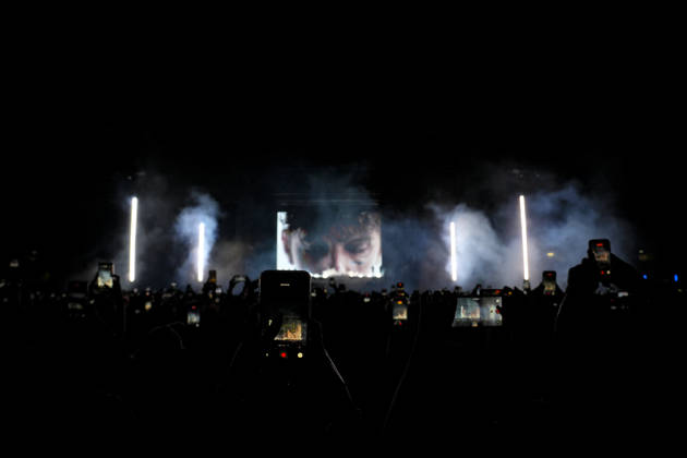 Music, Achille Lauro concert in Rome