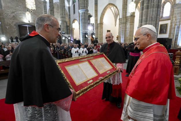 Spanien, Papst Leo XIV. trifft Gran Canarias Kirchenvertreter in Las Palmas