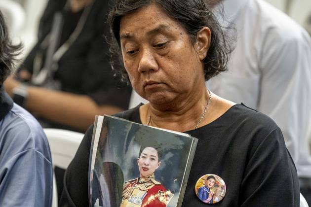 Thailand, mourning for Princess Bajrakitiyabha