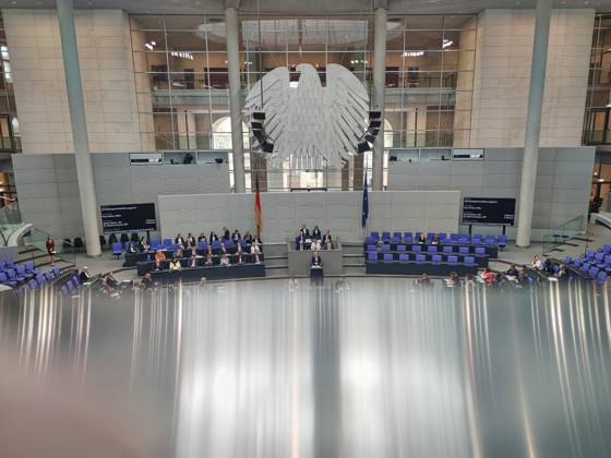 Berlin, plenary session in the Bundestag