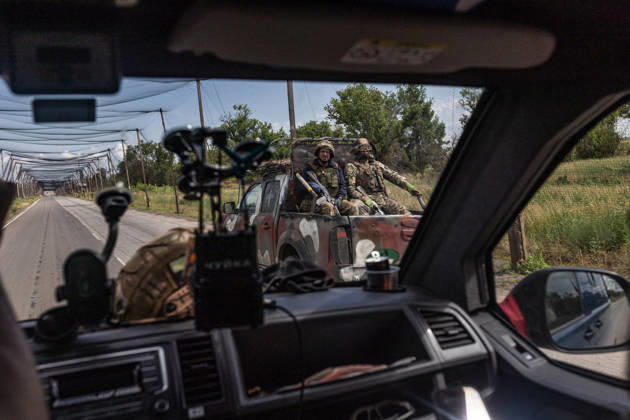 Ukraine war, impressions after Russian attacks on Druzhkivka