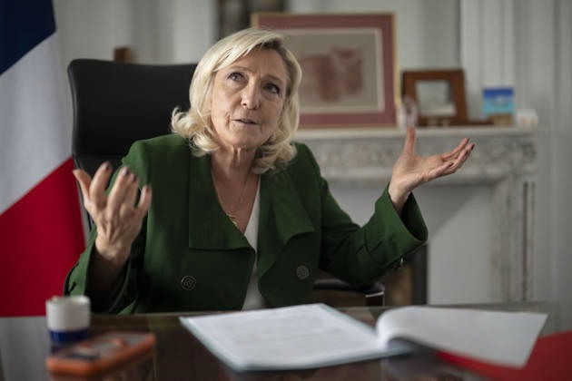 France: Marine Le Pen intends to stand in the presidential election despite her conviction being upheld; archive footage