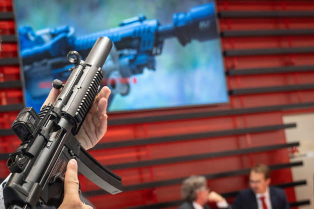 Rüstungsmesse Eurosatory in Villepinte bei Paris