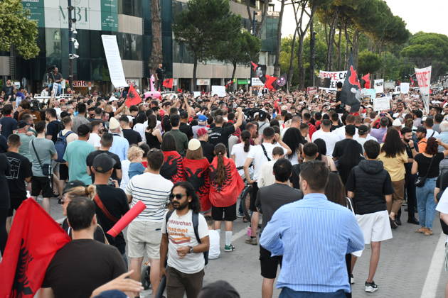Albania: Protests against a construction project by Trump’s son-in-law, Jared Kushner, in Tirana