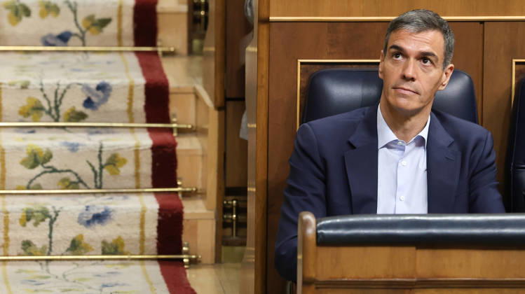 Spain: Pedro Sánchez during Question Time in the Madrid Regional Parliament