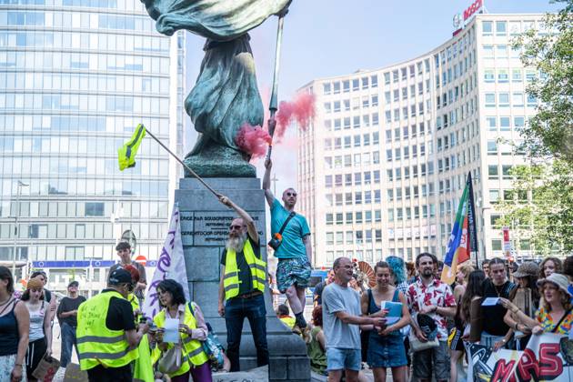 Belgium, ‘Mars Attacks’ demonstration by teachers in Brussels