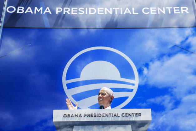 USA: Inauguration of the Obama Presidential Centre in Chicago