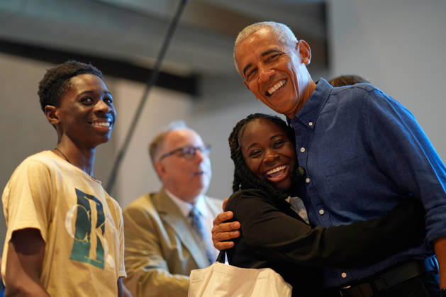 USA, Opening of the Obama Presidential Centre in Chicago