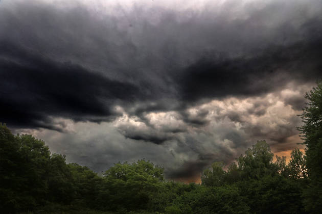 North Rhine-Westphalia, Storm over Essen