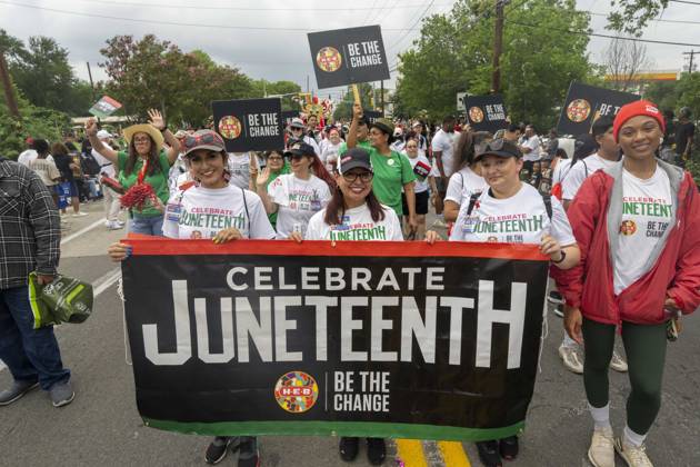 USA, Juneteenth celebrations