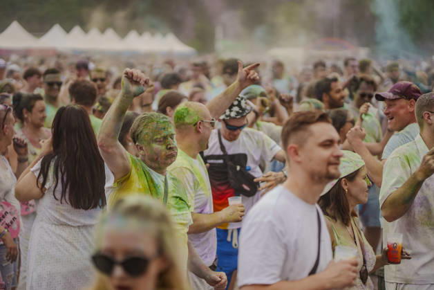 Berlin, a Holi-inspired festival