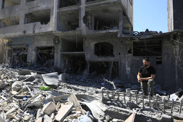 Lebanon, Israeli air strikes in Nabatieh