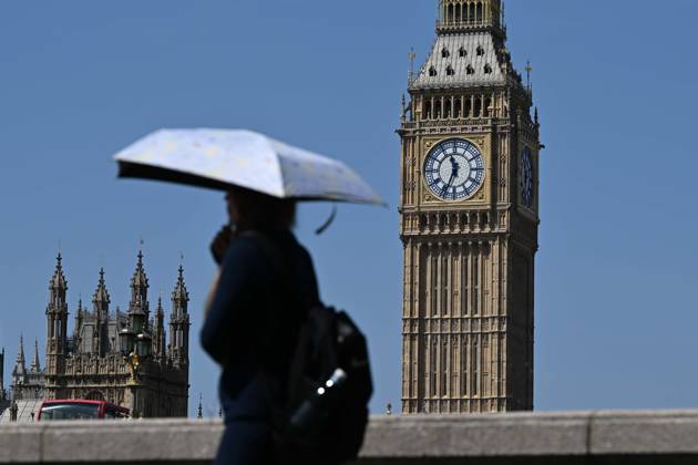 United Kingdom, heatwave in London