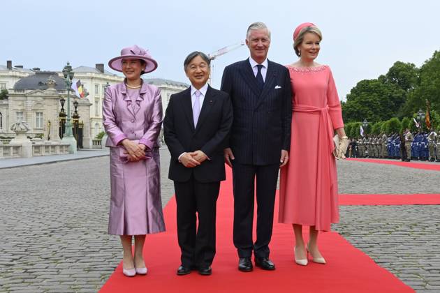 Royals, Belgien, Staatsbesuch von Kaiser Naruhito und Kaiserin Masako, Tag 4
