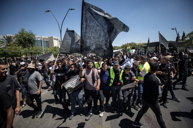 Israel: Protests by Beuinen in Beersheba