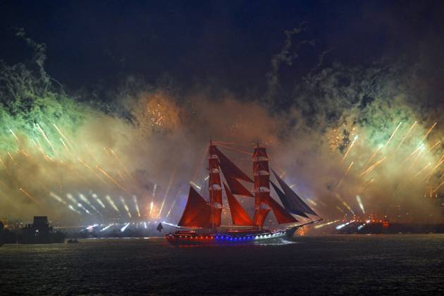 Scarlet Sails Festival in Sankt Petersburg
