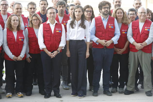 Royals, Königin Letizia von Spanien bei dem Aecid Notfall Team für Venezuela