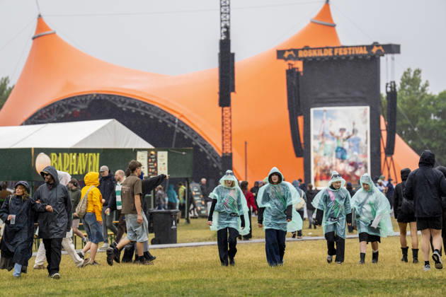 Musik, Roskilde Festival, Regenwetter