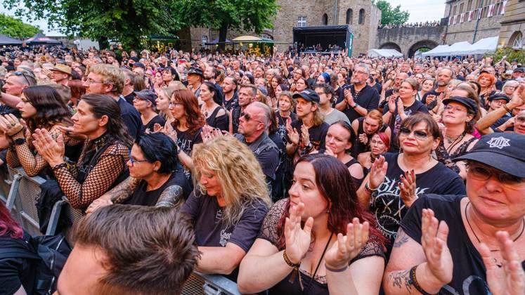 Musik, Castle Rock Festival in Mülheim an der Ruhr
