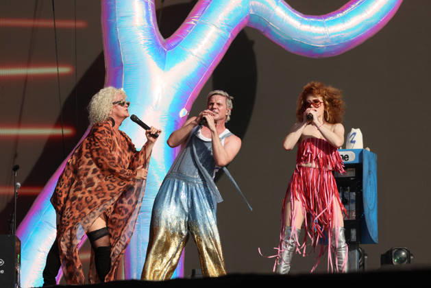 Musik, BST Hyde Park Festival in London - Scissors Sisters Konzert