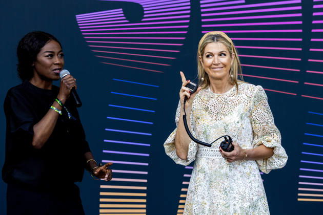 Royals, Netherlands: Queen Maxima opens the NN North Sea Jazz Festival at Rotterdam Ahoy