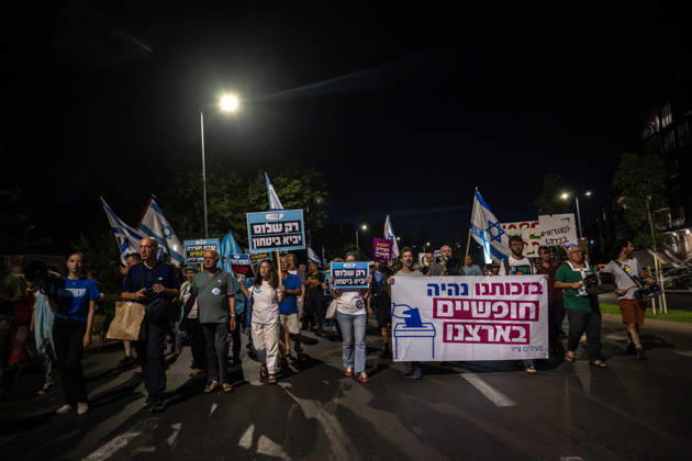 Israel: Protest against the government in Jerusalem