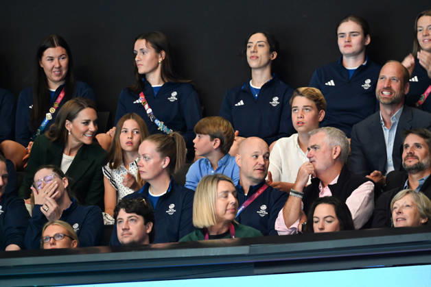 The Royals – Prince William and Princess Kate – are attending the Commonwealth Games in Glasgow with their children