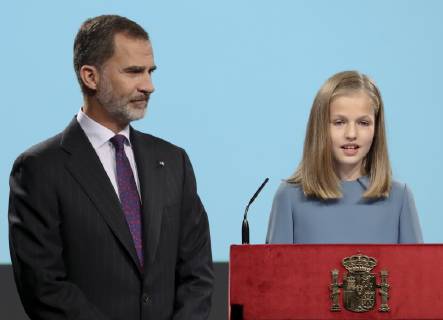 Princess Leonor of Spain celebrates her 13th birthday and receives first official task