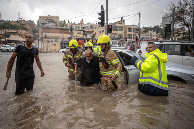 Israel, Flooding in Jerusalem