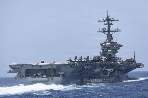 US Marine bestätigt acht Suizidversuche auf Flugzeugträger USS Abraham Lincoln - Archivbilder