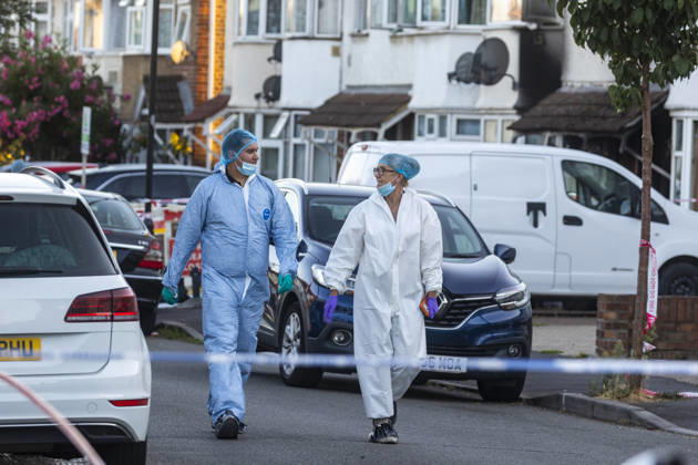 Großbritannien, Mordermittlungen nach dem Tod einer Frau bei Brand in London