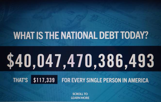 US: National debt rises above 40 trillion dollars for the first time