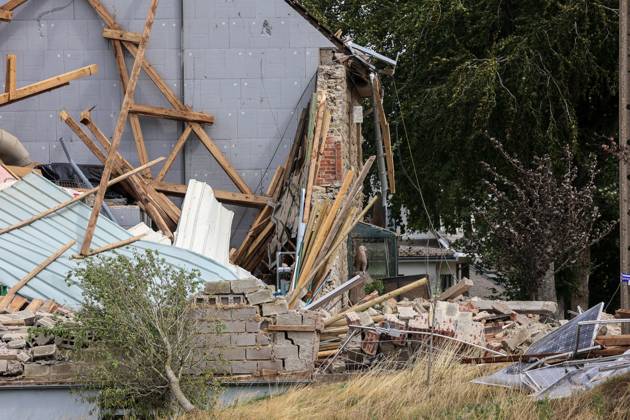 Belgium, storm damage in the Eifel