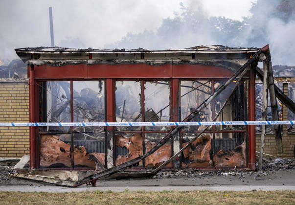 Schweden, Großbrand in Vorschule in Landskrona
