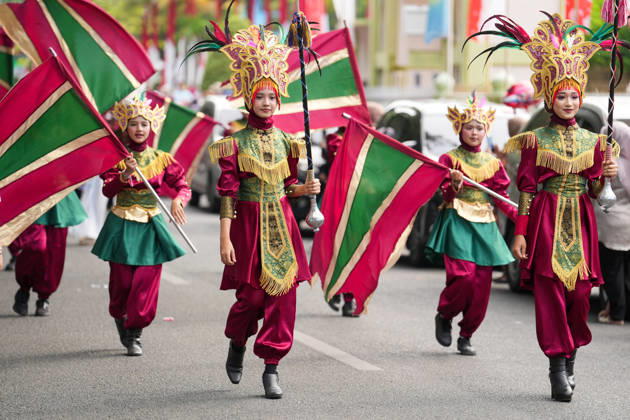 Indonesien, Unabhängigkeitsparade in Aceh