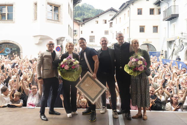 Celebrity, Andreas Gabalier Pressekonferenz in Kitzbühel