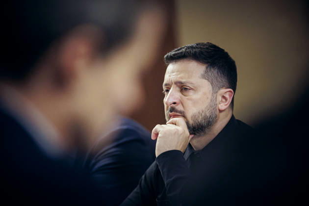 Ukraine, Wolodymyr Selenskyj trifft Johann Wadephul in Kyjiw
