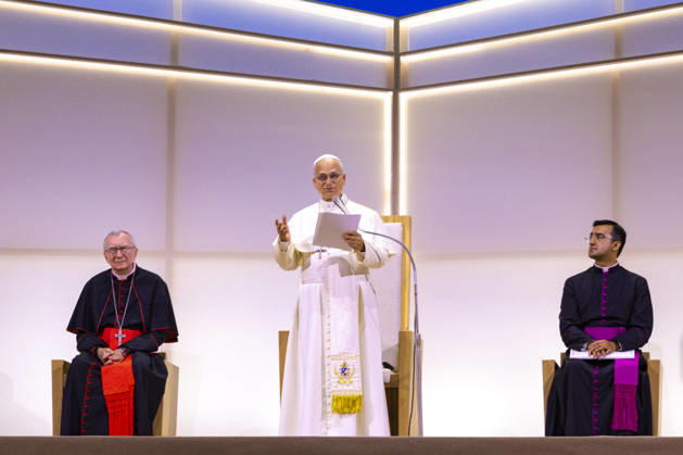 Papst Leo XIV. besucht Meeting for Friendship Among Peoples in Rimini