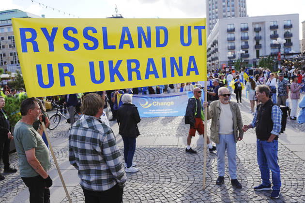 Sweden: Demonstration in Stockholm to mark Ukraine’s Independence Day