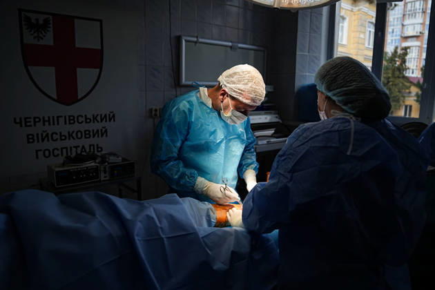 The war in Ukraine: impressions from a military hospital in Chernihiv