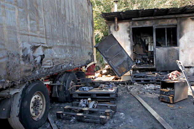 War in Ukraine: damage caused by the Russian attack on Dnipro
