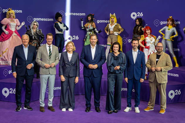 NRW, Presserundgang und Eröffnung der Computerspielemesse gamescom in Köln