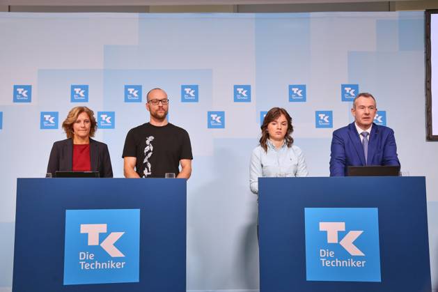 Berlin, Techniker Krankenkasse press conference