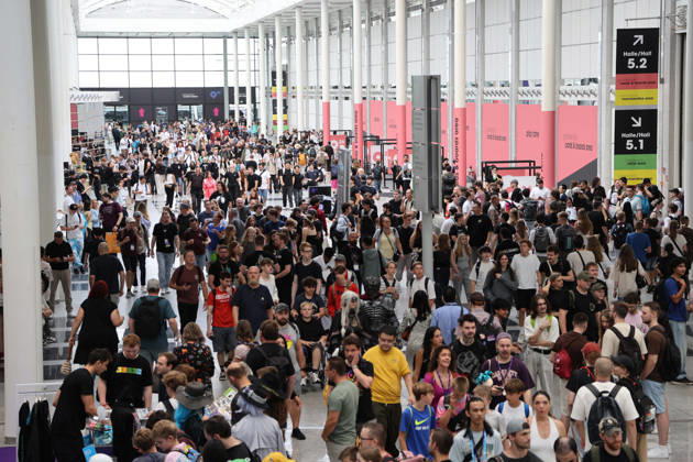NRW, Computerspielemesse gamescom in Köln