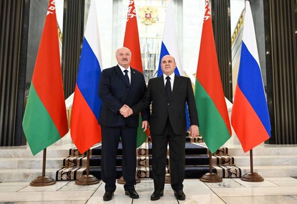 Russland, Alexander Lukaschenko zu Gast in Moskau