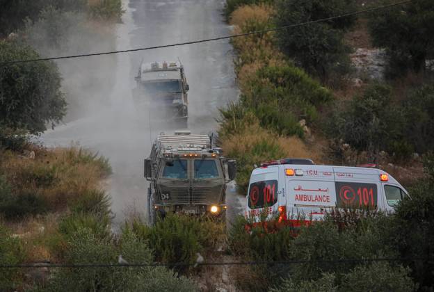 Middle East conflict, West Bank, Three Palestinians killed in Israeli air strike on a residential building in Jenin