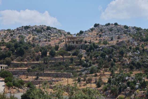 Middle East conflict, Lebanon, damage at Nabatieh